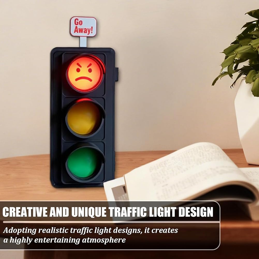 USB-Betriebene Ampel-Lampe 9,8 DREI-Farben-Wandlicht für Sozialen Status für Klassenzimmer, Schlafzimmer, Garagen-