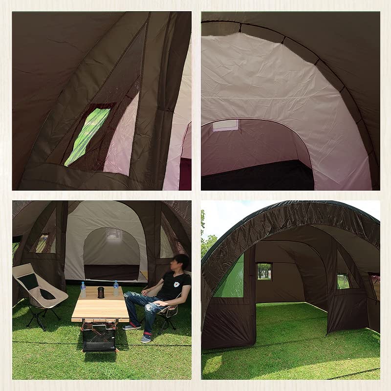 Amazon.co.jp: 【WNJAPAN】アウトドア 6人用 ドーム型テント  