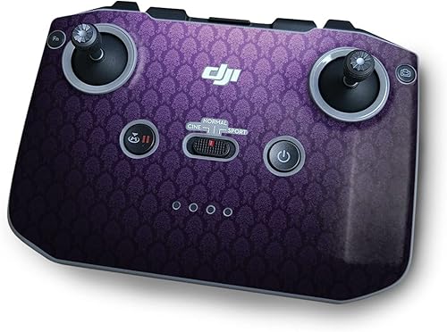 MightySkins Skin compatible con el controlador DJI RC-N1 - Morado antiguo | Funda protectora de vinilo duradera y única | Fácil de aplicar |