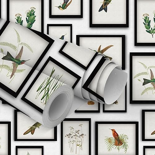 Miniatura 4 de Papel tapiz de herbario antiguo para despegar y pegar, revestimiento de cajón, papel de contacto para paredes, armarios de cocina, tocador, mesa,