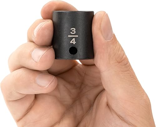 Vista 19 de TEKTON 3/8 pulgadas de accionamiento x 3/4 pulgadas de profundidad 12 puntos de impacto SID13219 Profundo