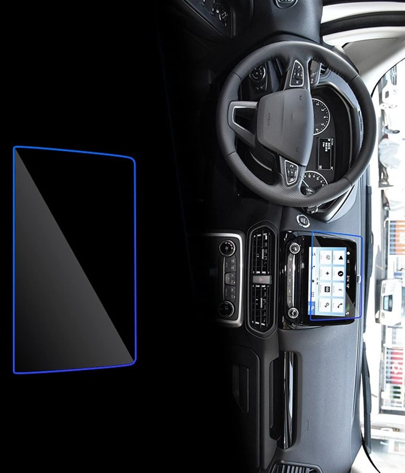 Film GPS pour Ford EcoSport 2018-2022 protection ecran verre trempe