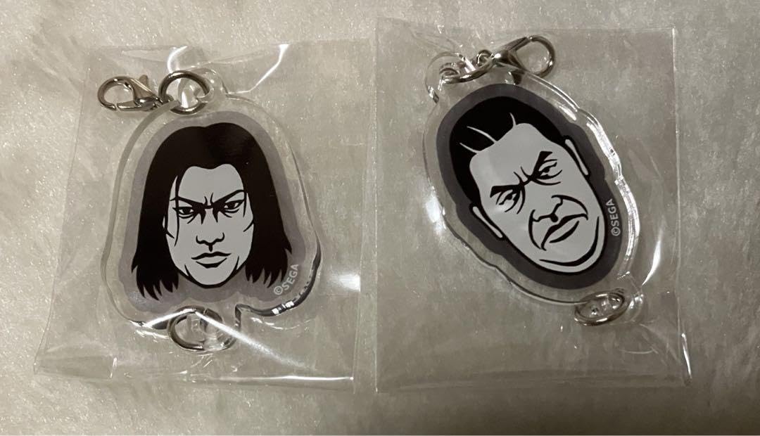 Amazon.co.jp: 龍が如く 繋がる顔面アクリルチャーム 錦山彰