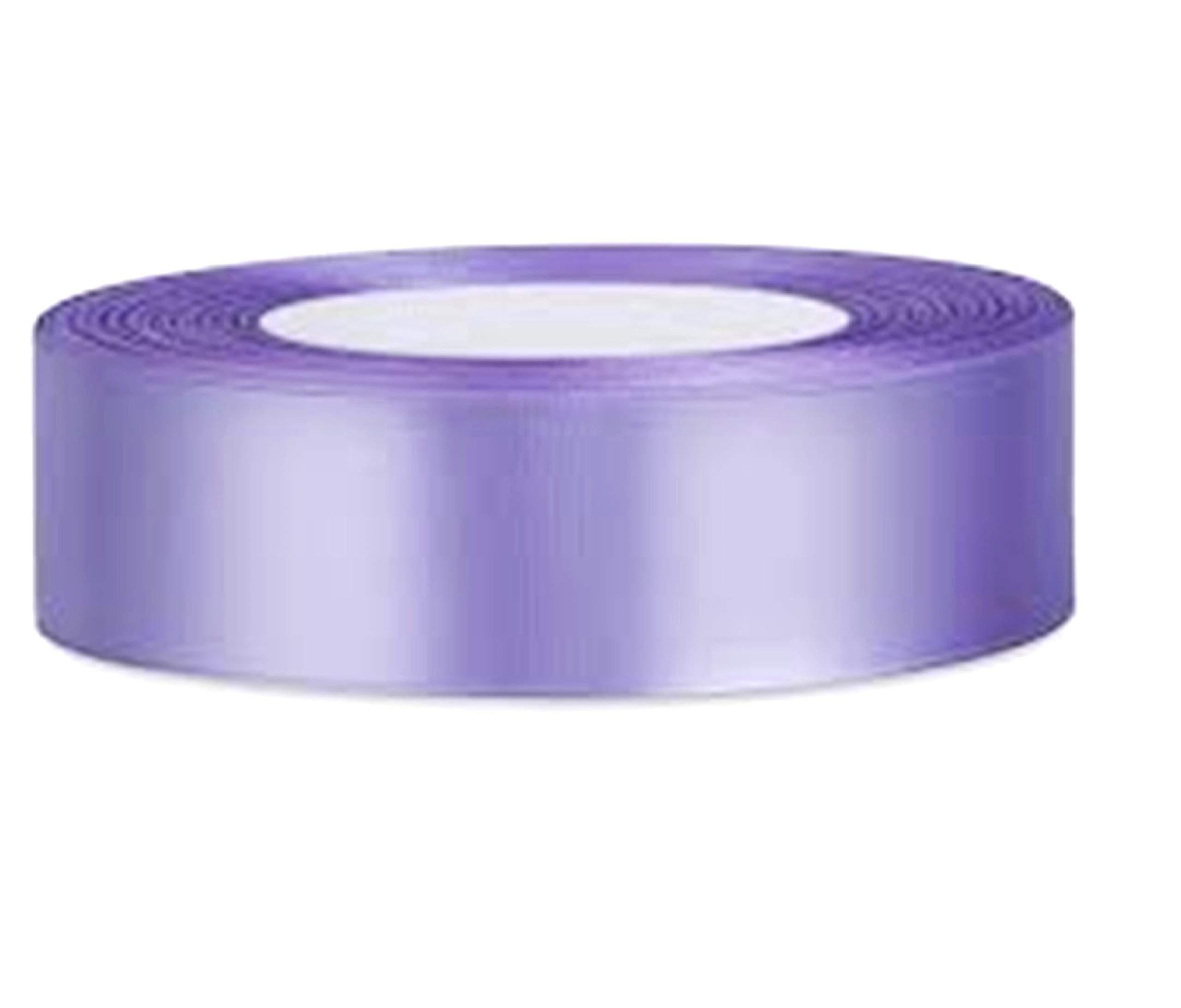 GCS 22 Meters Satin Ribbon 20mm For Gifts Wrap, Party, Events, Cloth, Sew Party Crafts Events Wedding Favours Dress Decorative Easter Christmas Floral Car Bows (Lilac)