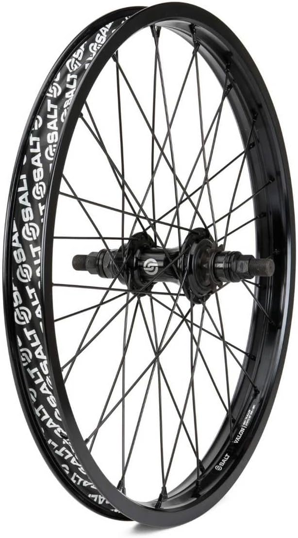 Salt Rookie 20 Rear Cassette Wheel 14mm Axle RHD 9t Driver Black