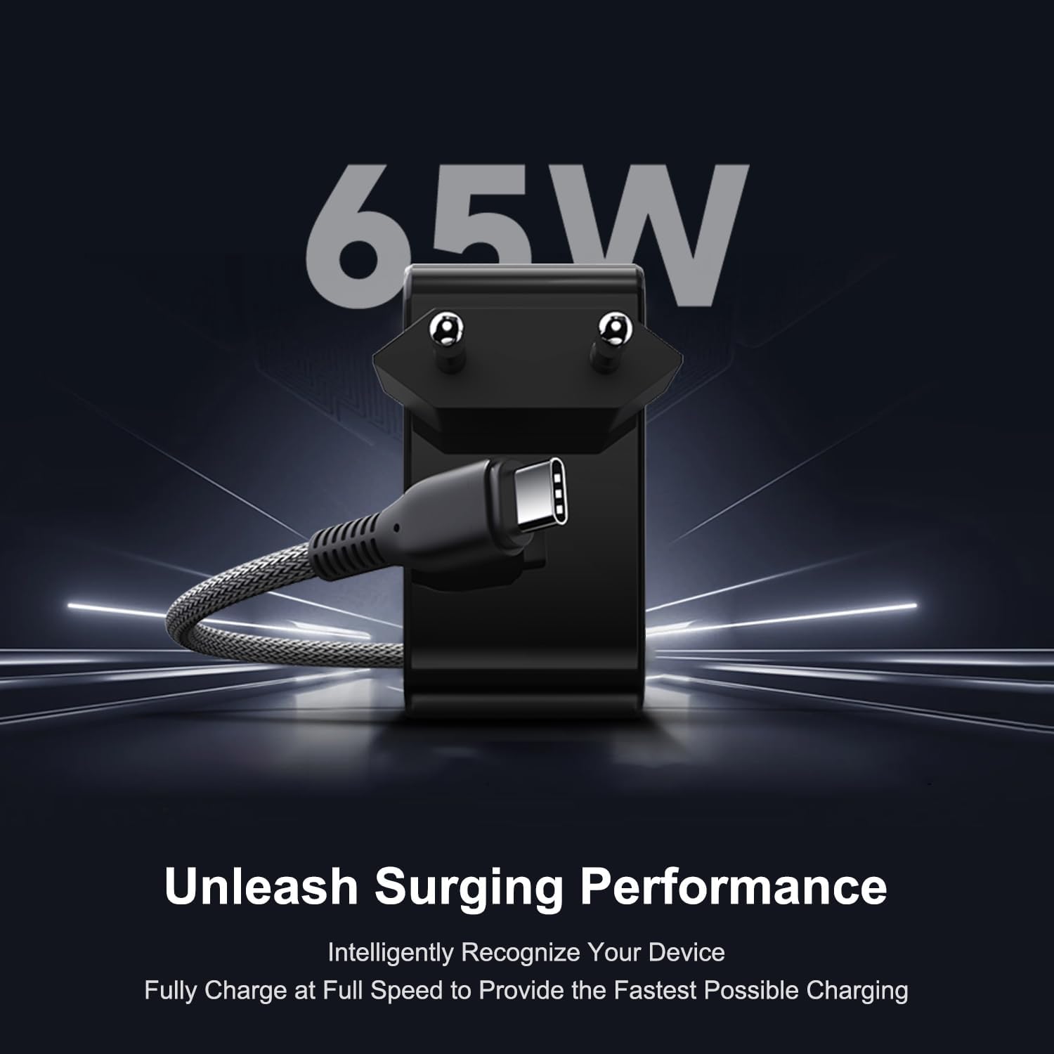 HKY 65W Caricatore USB C PD Fast Charger per DJI Avata, Neo drone, DJI Mini 4K, Mini 3 Pro, Mavic 3 Pro Cine,Mavic 3 Classic,Air 3 Fly,RC 2,Avata 2,Goggles 2,Osmo OM6/OM5 Pocket 3 Type C AC Adattatore