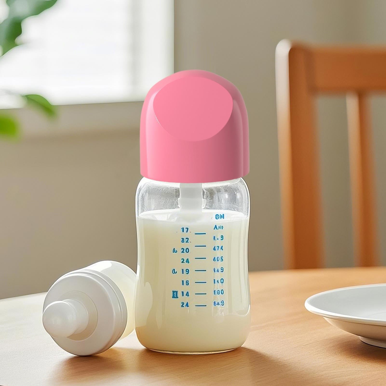 Tappo Per Biberon,Tappi Di Ricambio Per Biberon | Ricambi Accessori Alimentazione Pratici Genitori Viaggio Frigo Congelatore Succhi