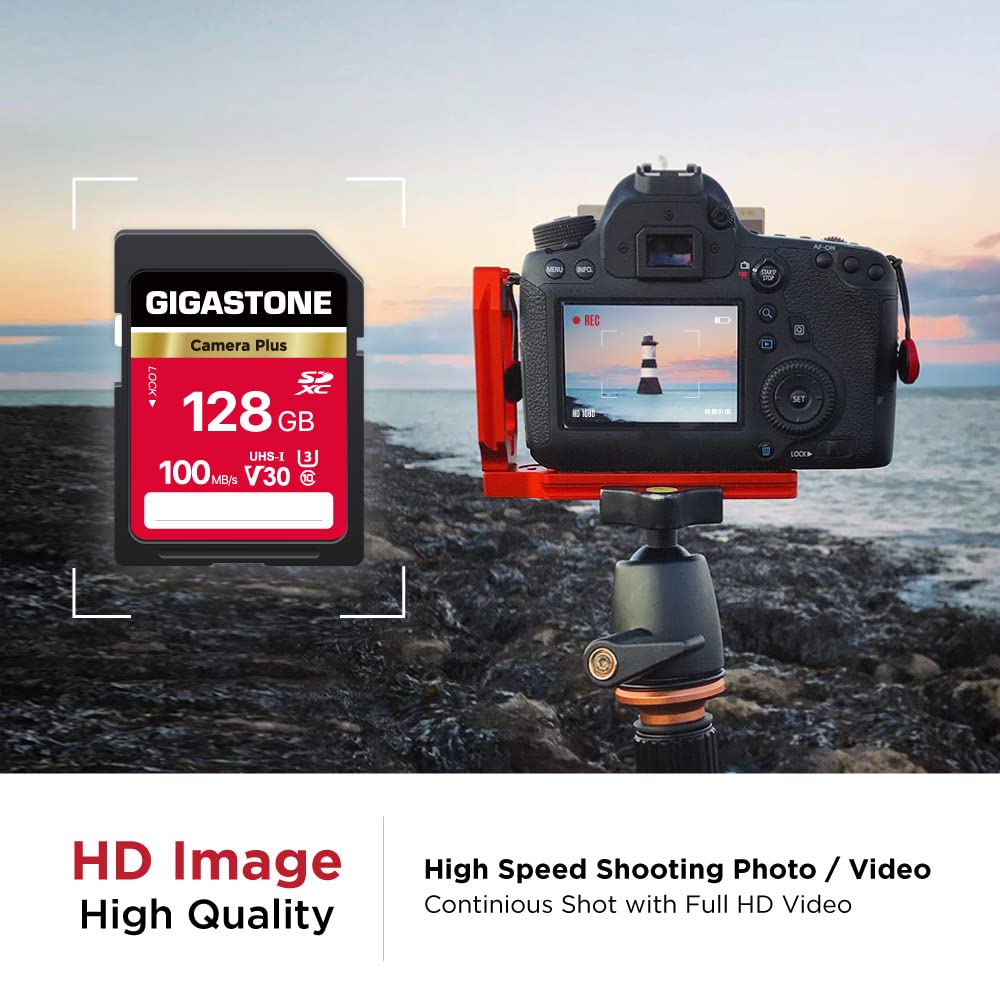 Amazon | 【5年保証】GIGASTONE 128GB SDカード Camera Plus SDXC UHS