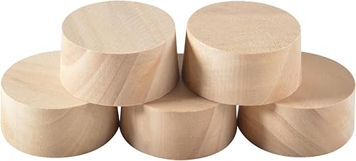 Tapón de barril de vino de bourbon de madera de álamo de 2 pulgadas, ideal para cerveceros caseros, destiladores, entusiastas del vino (paquete de 5)