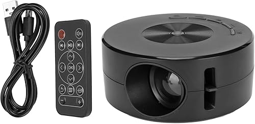 Miniatura 7 de Vbestlife Mini proyector de video, proyector LED portátil con teléfono misma pantalla para tabletas de smartphone, proyector de cine en casa para