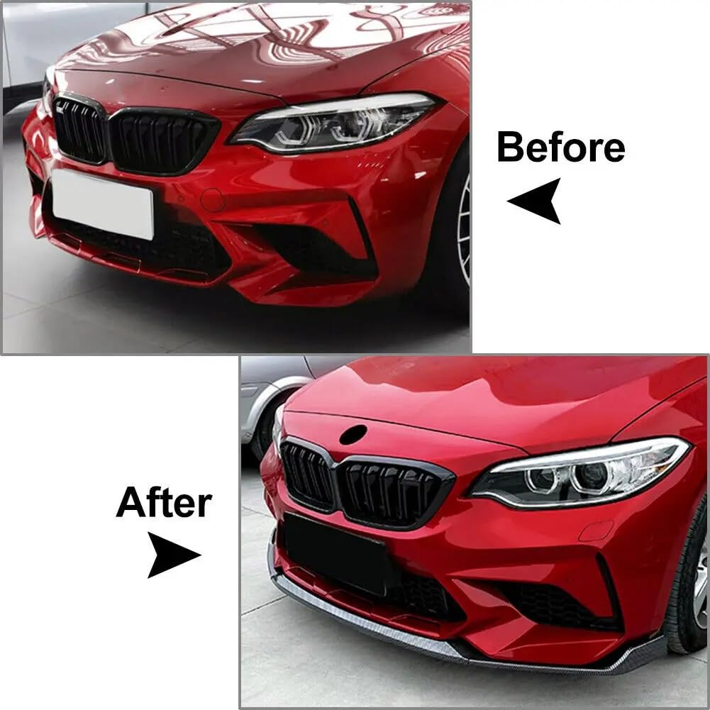 Do BMW F87 M2 CS Coupe Diffuser Przedni zderzak