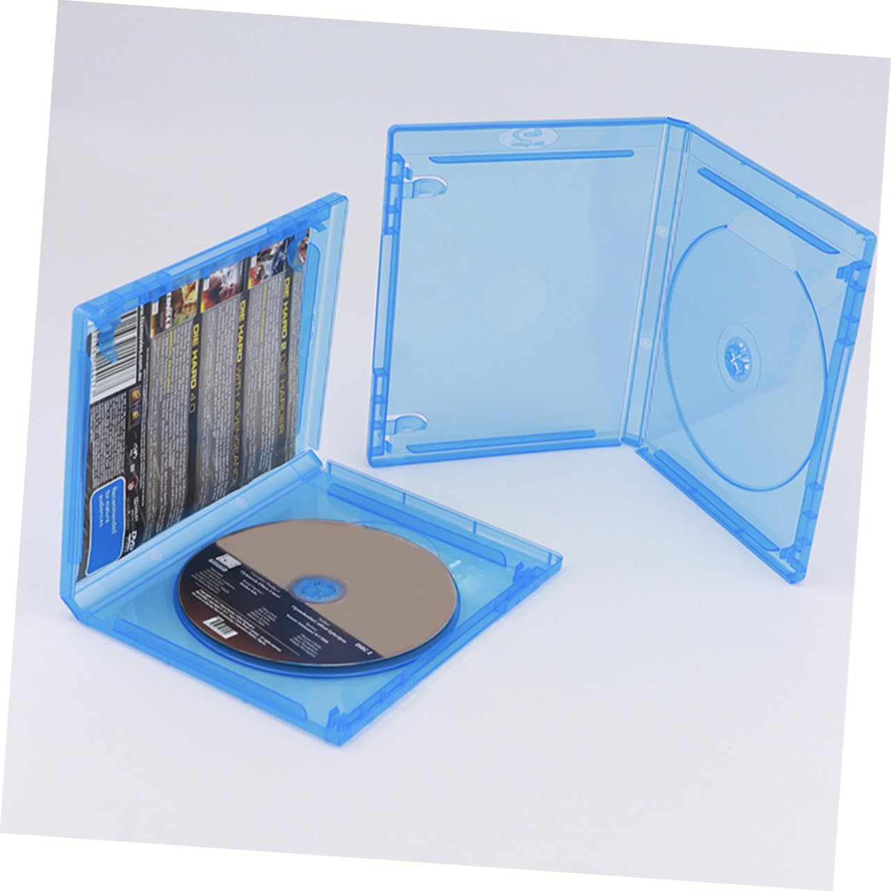 Alipis Scatole Da 15 Pezzi Custodia CD custodie standard per dvd ie per dvd singoli CD ia Scatola piccola ia per organizer porta plastica