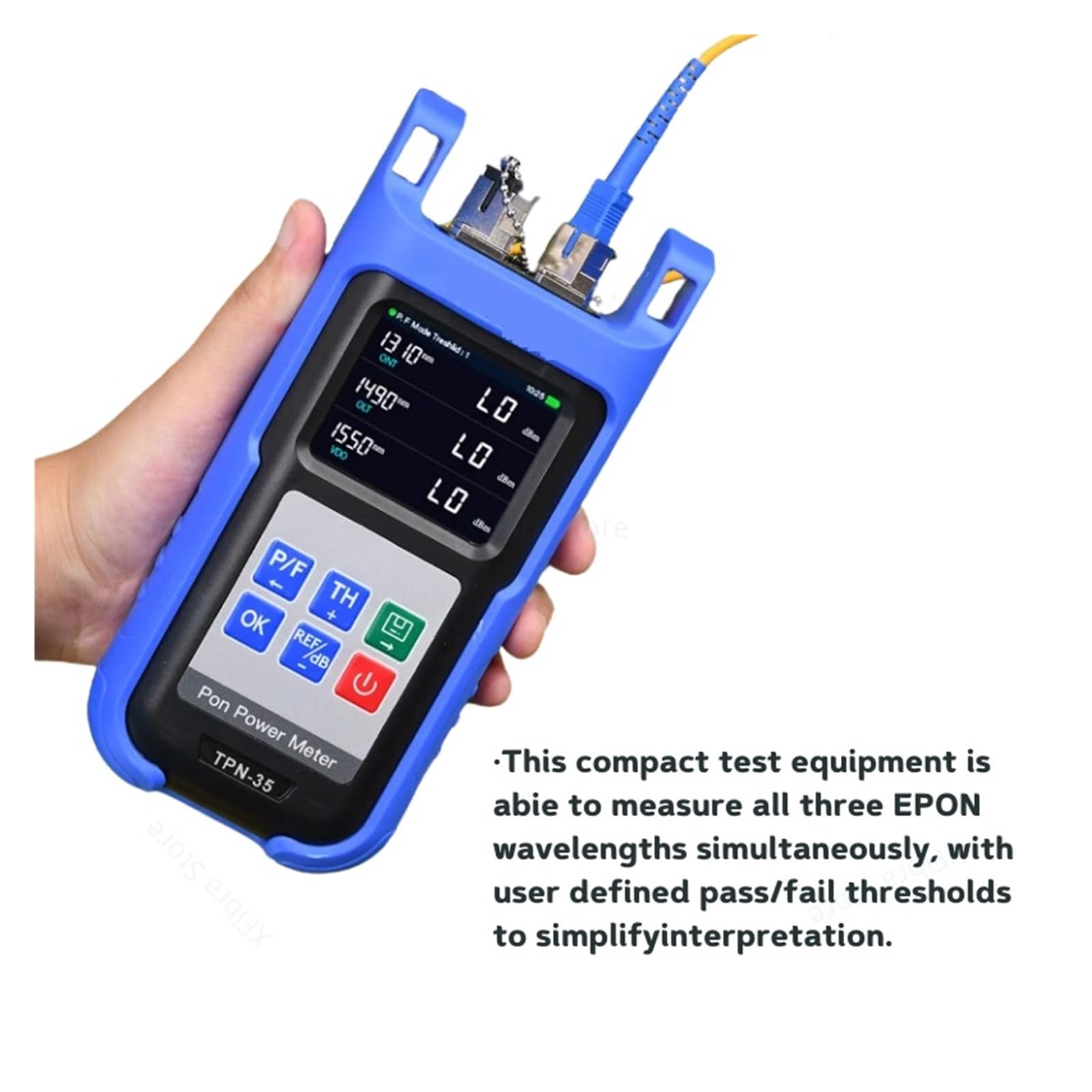 Probador de Fibra óptica, Medidor De Potencia De Fibra Óptica, Probador OTDR, Probador OTDR, SC, UPC, SC, TPN-35, PON, 1310, 1490, 1550nm(SC-A Power Meter)