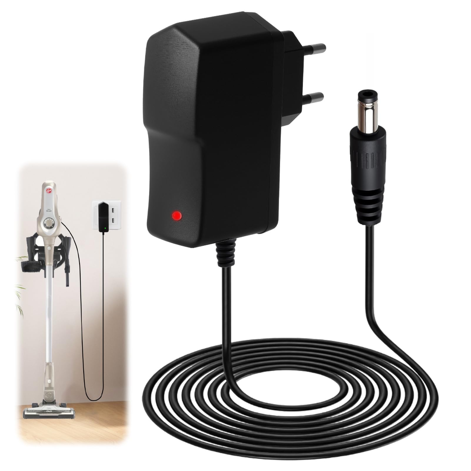 26V 500mA Ładowarka do Hoover H-Free 100 200 300 500 700 800, adapter do odkurzacza HF122RH