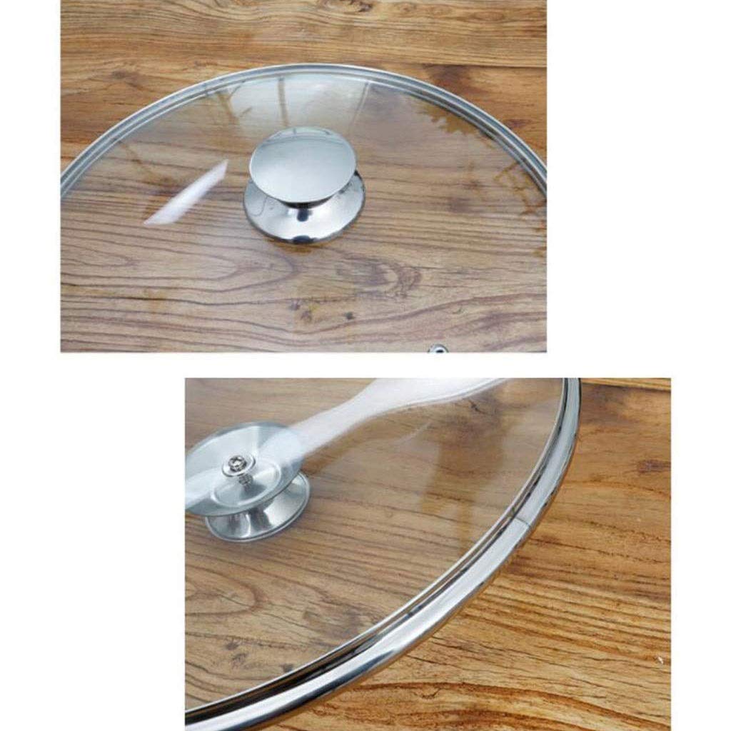 Coperchio in Acciaio Inox, Padella, Wok Sostituzione Coperchio Cucina, Varie opzioni di Dimensione(24cm)