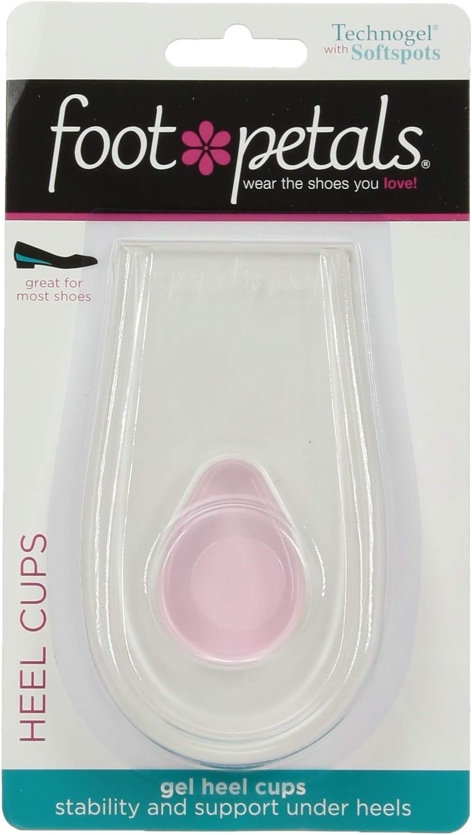 Gel Heel Cup Pink Multi One Size