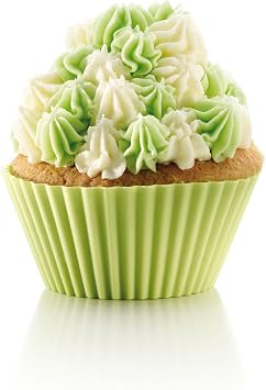 Lekue Silicone Assorted Color 6 Piece Cupcake and Muffin Cup Set