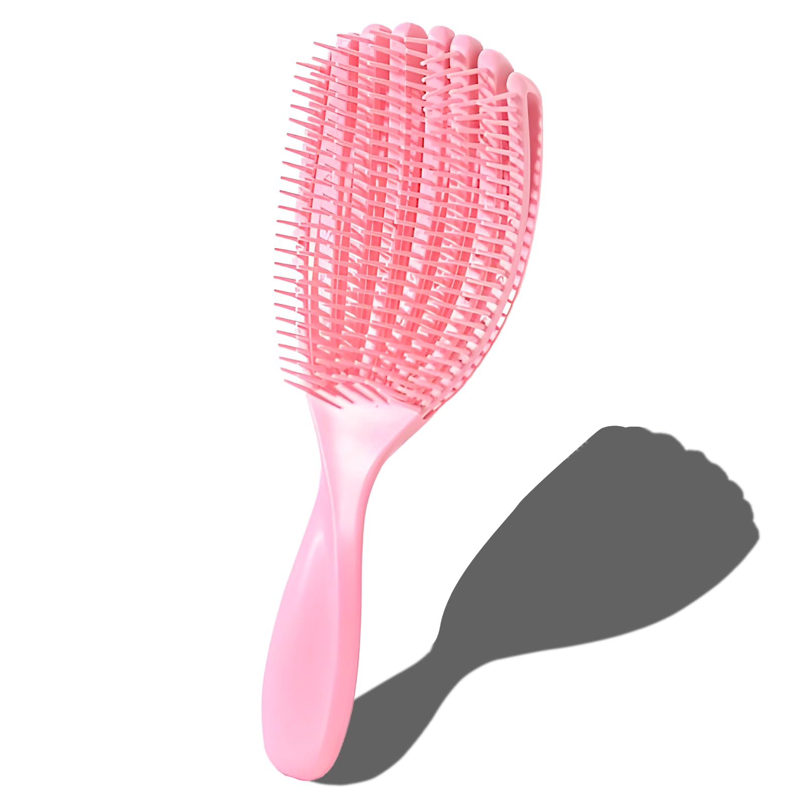 Detangling Hair Brush, Curly Hair Brush, Vented Styling Brush for Wet & Dry Hair, Eliminates Tangles, Anti Static