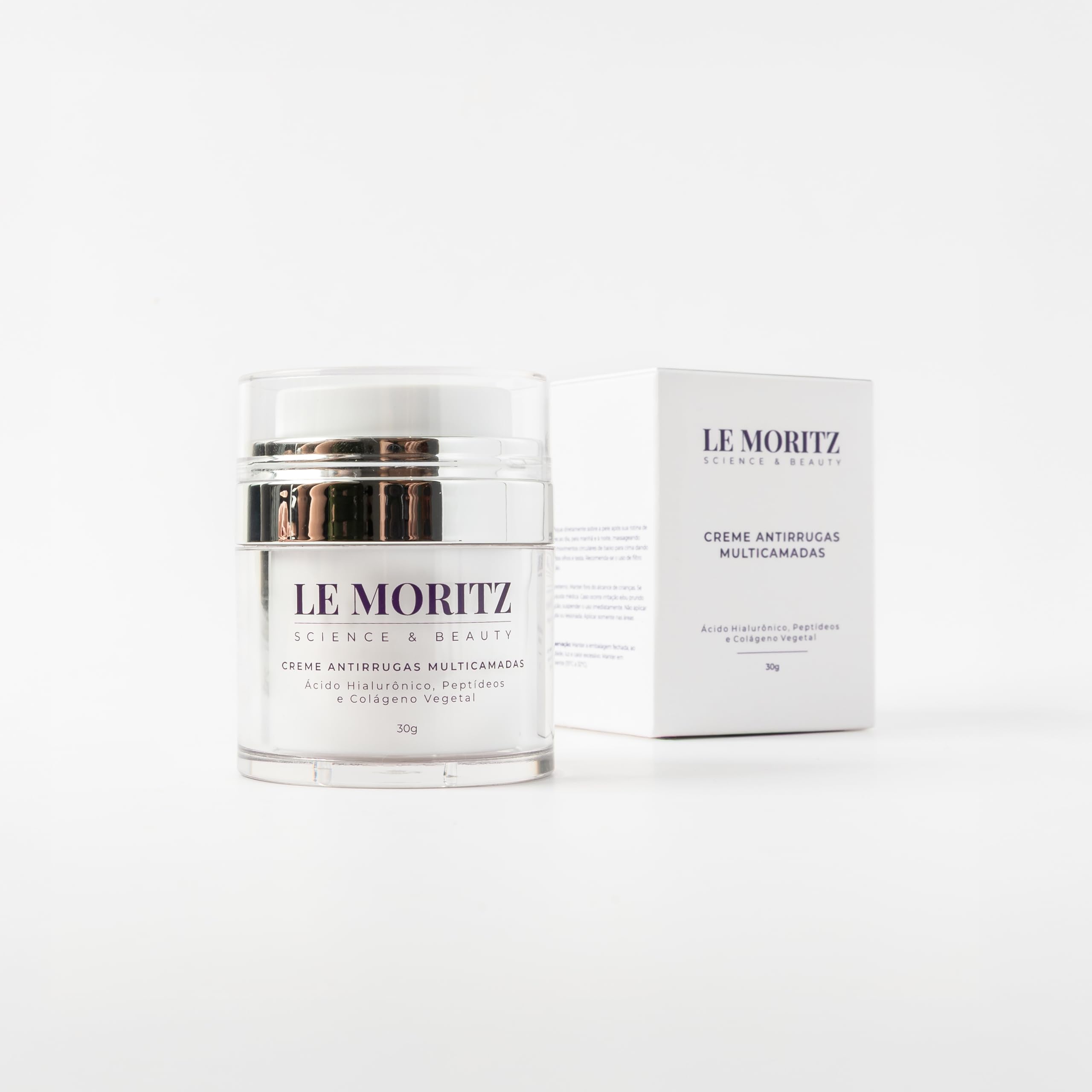 Le Moritz Creme Antirrugas Multicamadas - Tratamento Pró-Colágeno