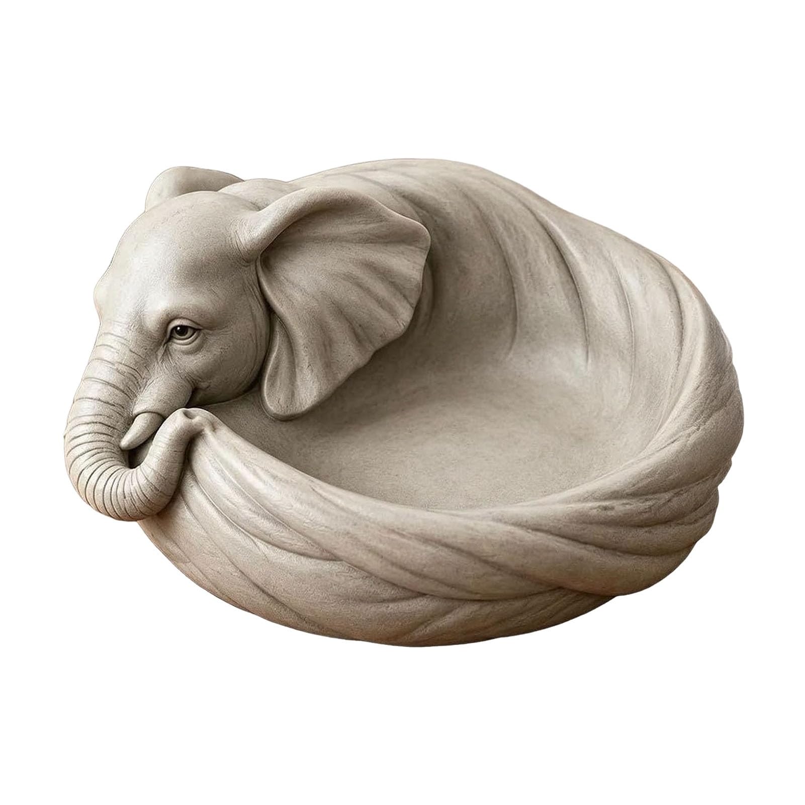 Glifora 5.5" Catchall Bowl - Fox, Elephant, Cat and Horse Decorative Bowl, Home Decor, Entryway Organiser for Keys, Jewelry and Coins