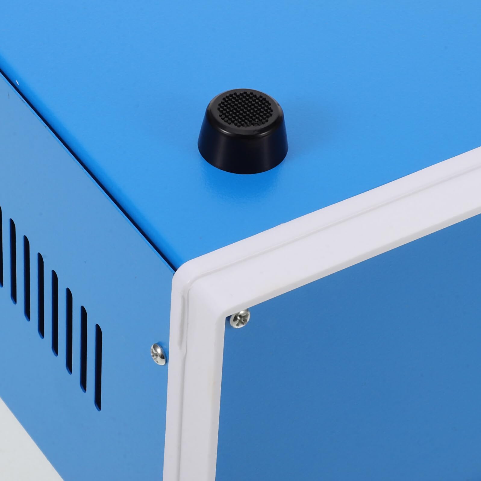 Metallgehäuse Blaue Projektbox mit Schrauben für Elektronik