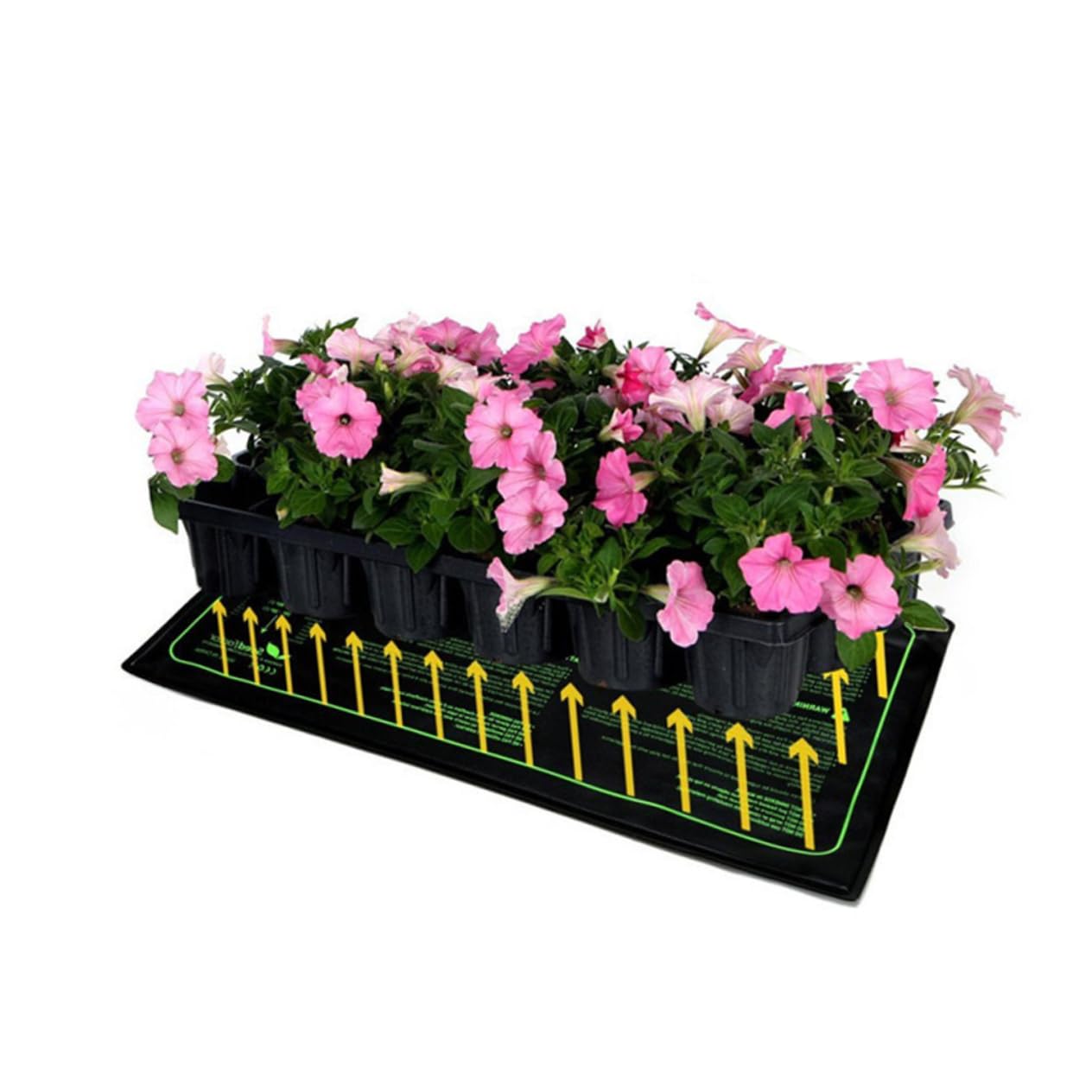 BESPORTBLE 230v Tappetino Riscaldante Per Piante e Resistente Riscaldamento Idroponico Silicone Per Germinazione e Propagazione Di Piantine Nero Eu