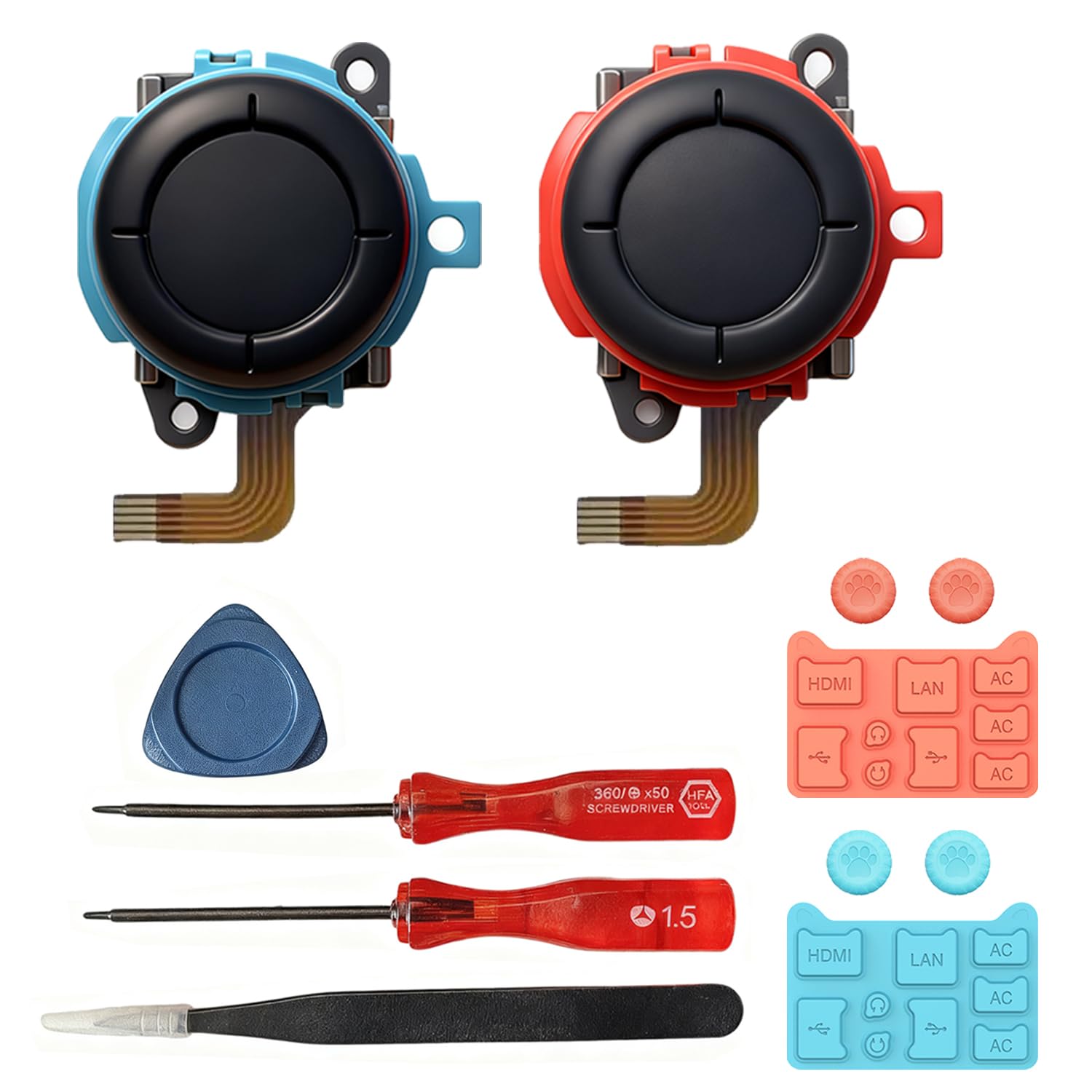 Amazon.com: 2-Pack Replacement Hall Effect Joystick for Switch 2