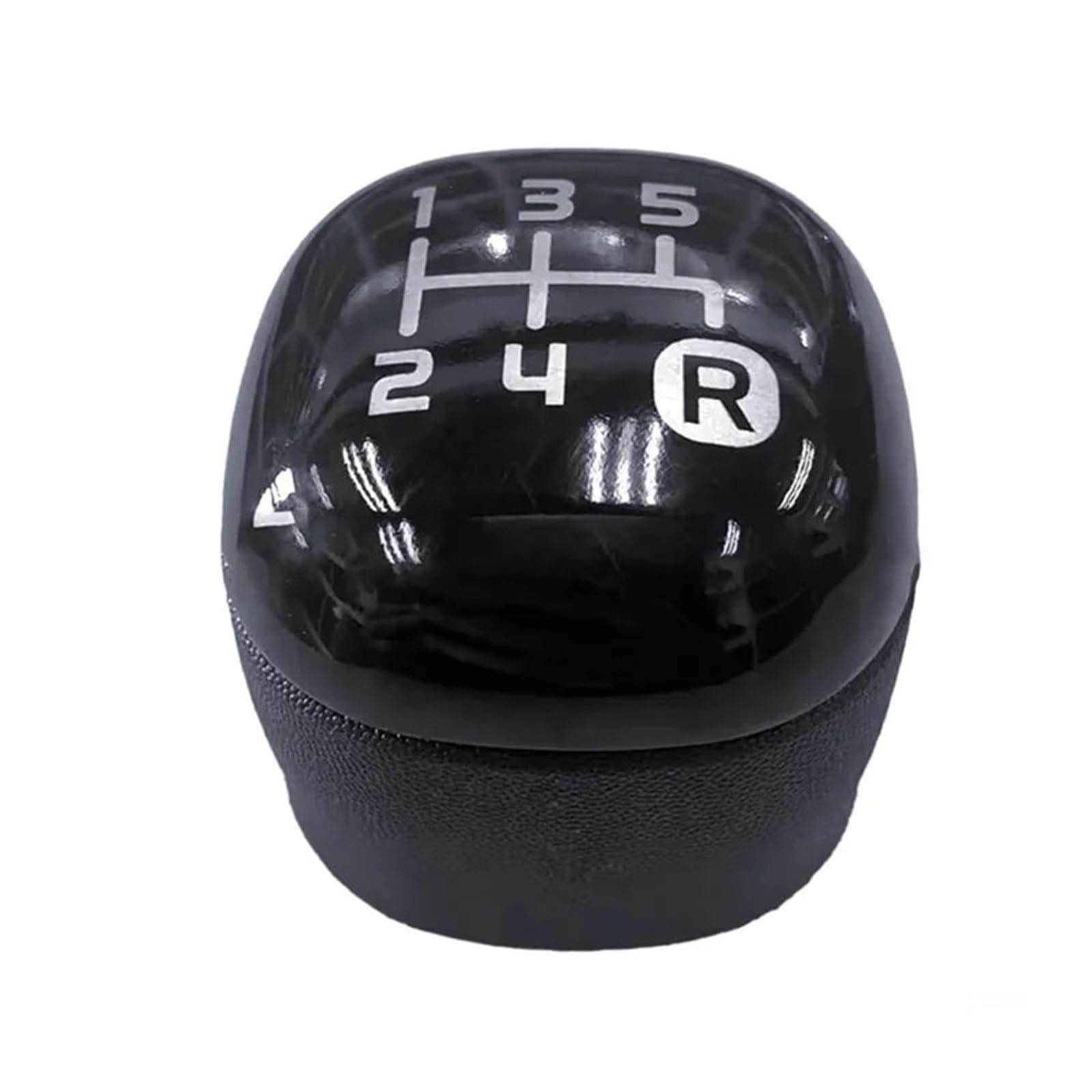 EHWLFVX Car Gear Shift for Fiat for Panda 2012-2023 5 Speed Gear Stick Shifter Lever Head Manual Car Shift Knob