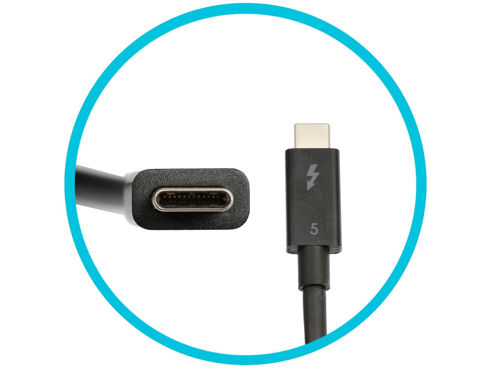 Lenovo DK2471 Original Thunderbolt 5 Port Replikator | inkl. 265W Netzteil für ThinkPad P14s Gen 5 (21MF), P16v G3 (21RT), T16 G3 (21V5/21V6)