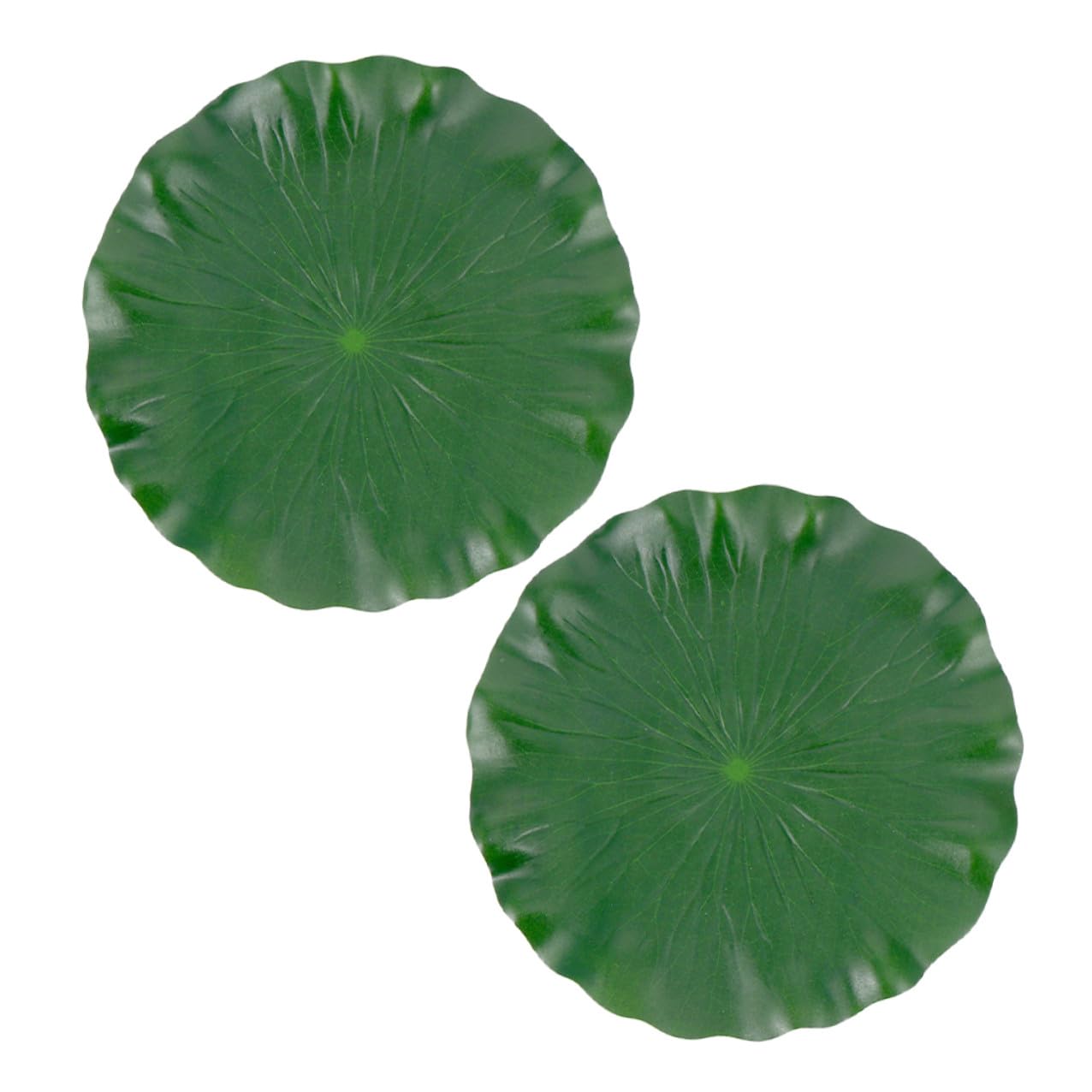 HANABASS 10 Stck. Teiliges Schwimmende Lotusblätter aus Eva Realistische Teichdekoration für Gartenteich Aquarium und Fischbecken Leicht und Vielseitig für DIY und Partygestaltung