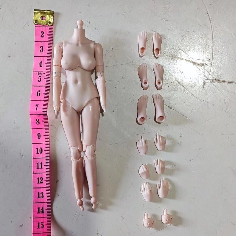 ximitoy 1/12 Scale Female Soldier Body + Hands+ Feet Model for 6" image 3