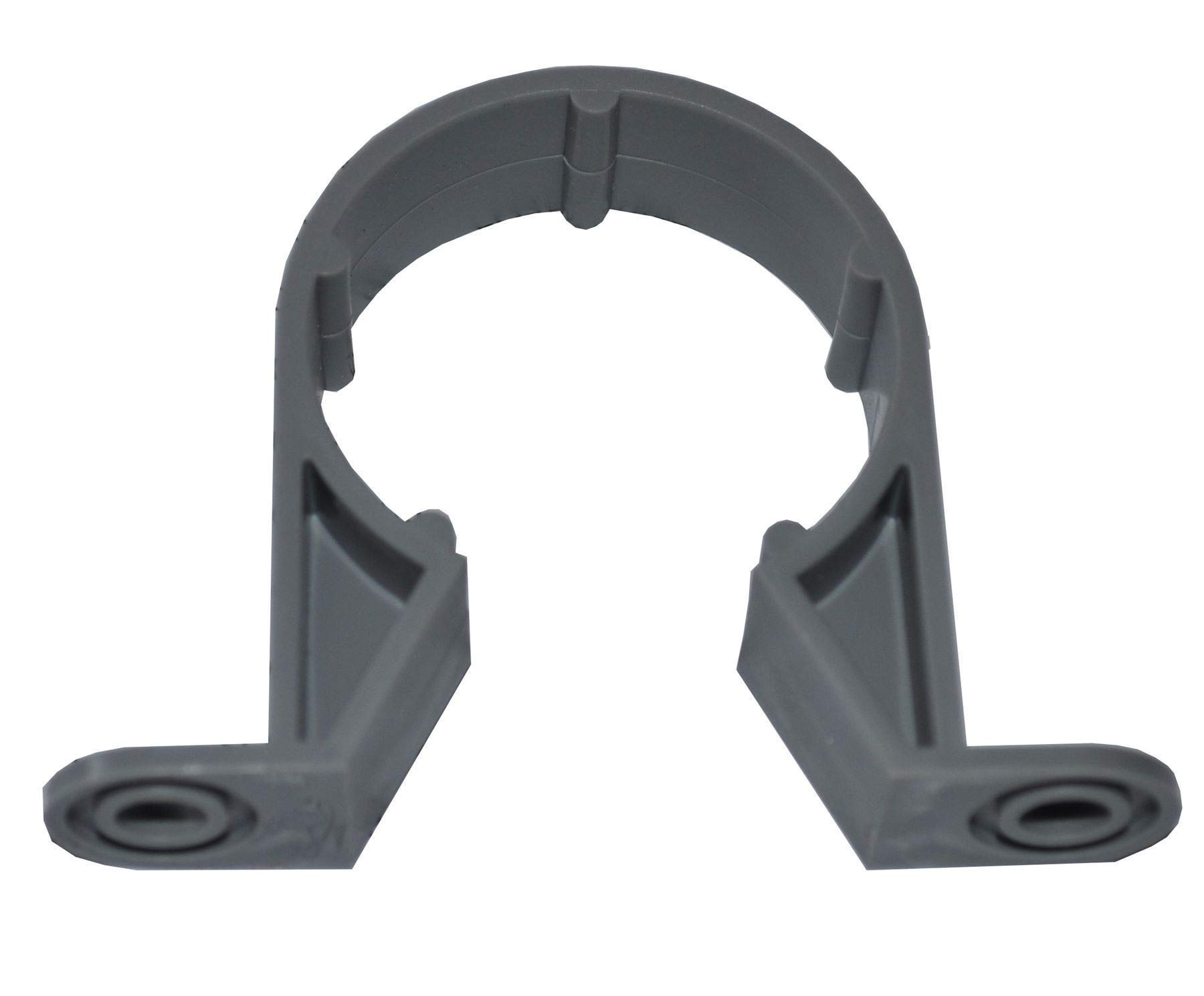 Msl Grey Solvent Weld 32Mm Waste Pipe Clip - Light