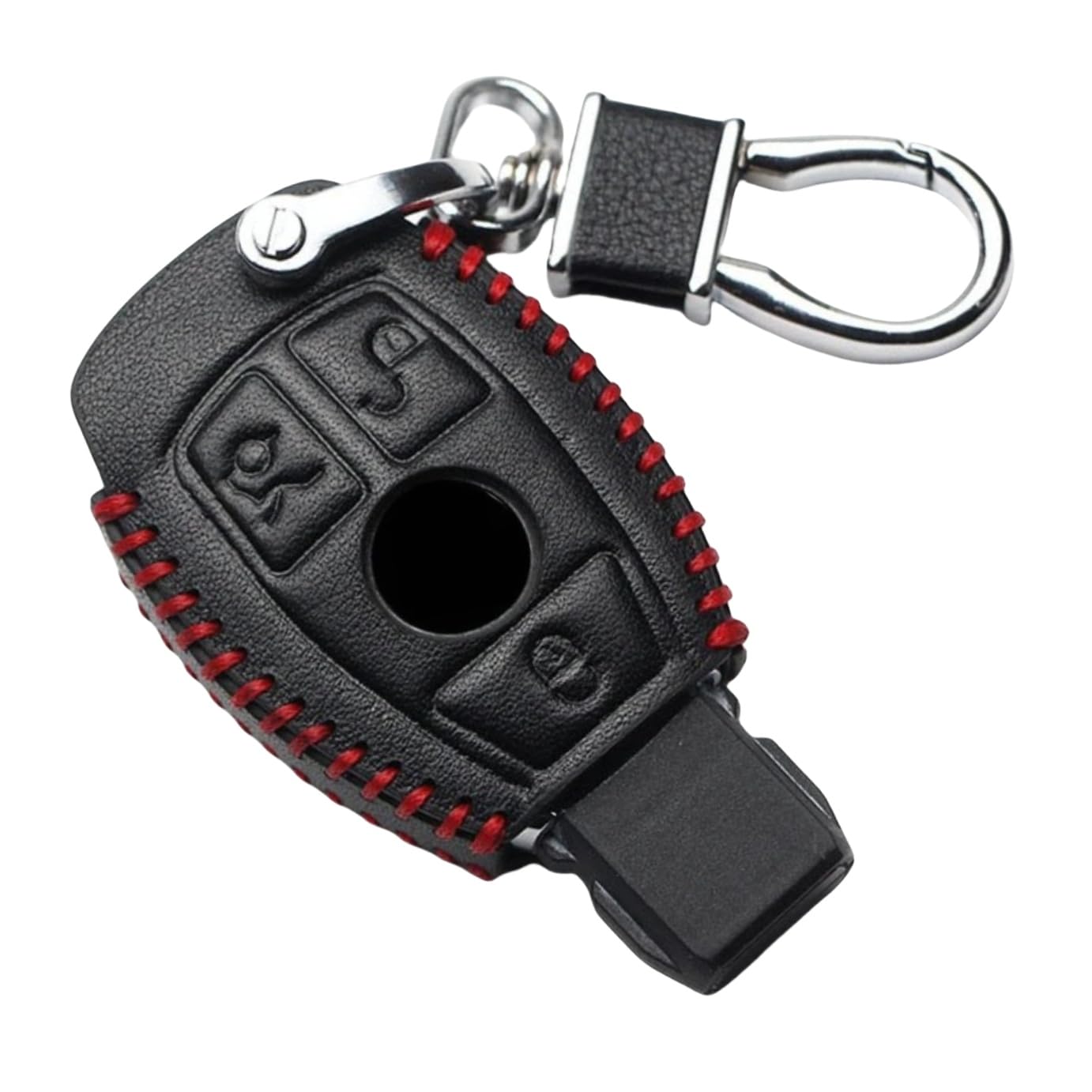Z.MYUKI voor nieuwe Mercedes sleutelhoes accessoires originele autosleutel TPU siliconen sleutelhanger rood