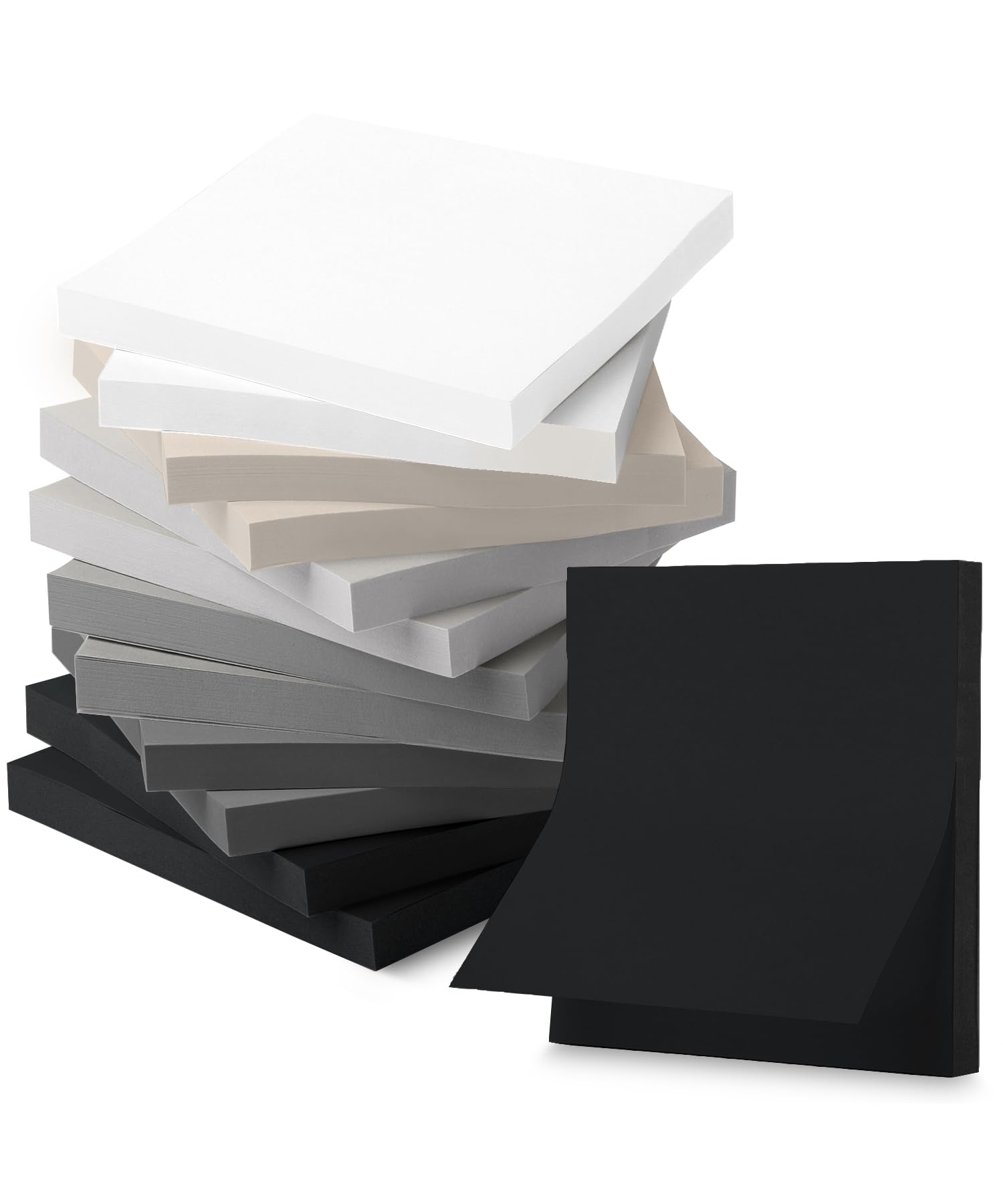 Photo 1 of Mr. Pen Sticky Notes, 3"x3", 12 Pads, 600 Sheets