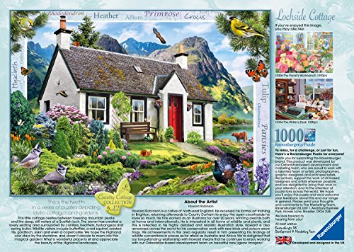 Ravensburger 15163 Country Collection Nummer 12 – Lochside Cottage, Puzzle, 1000 Teile – Bild 4