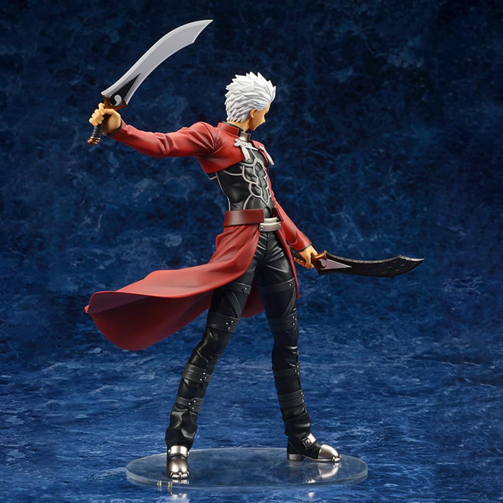 DEXSHUN Archer-Emiya Shirou figurka Anime Fate FGO, seria Emiya Shirou, z akcesoriami, PCW, Merch, anime, dekoracja na biurko, prezent dla kolekcjonerów, 25 cm
