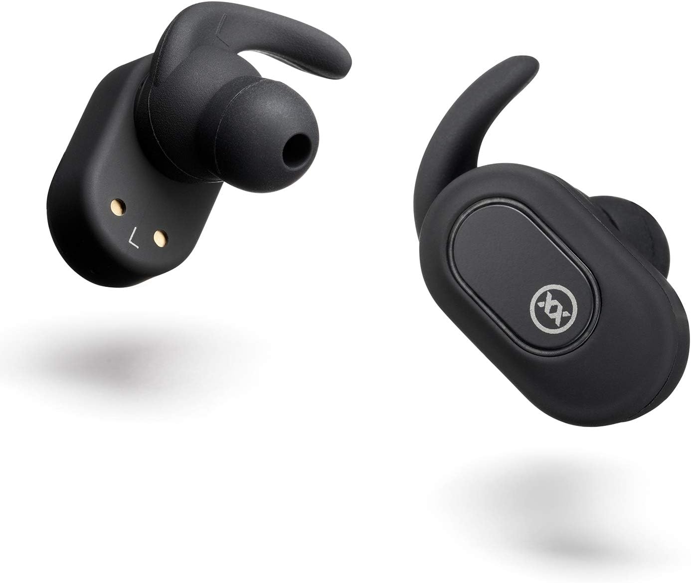 Streambuds Wireless Earphones + Charging Dock - 10 Hours Play Time - Black
