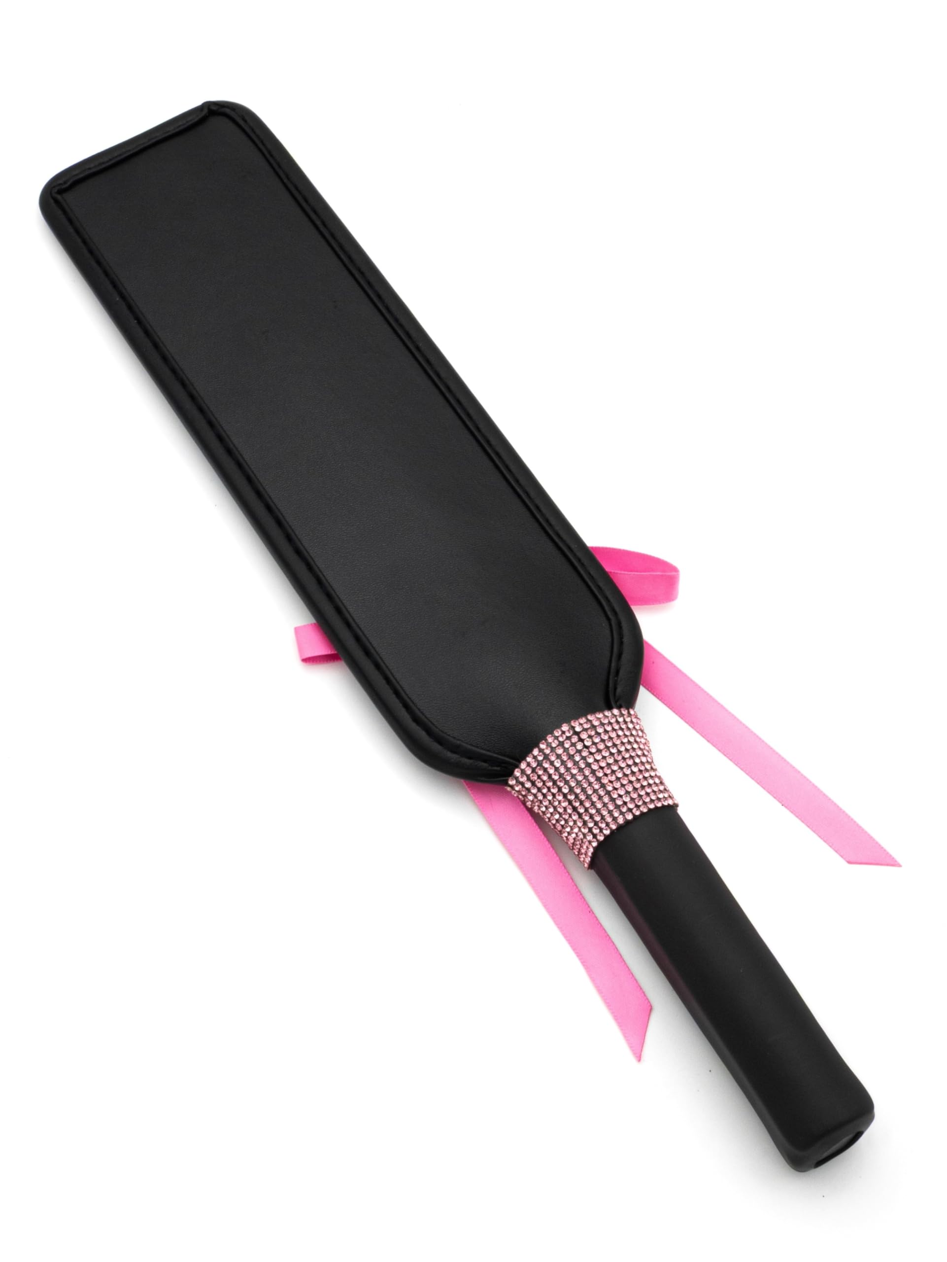 BONDAGERIE® Paletta con nastro e brillantini rosa, accessorio per giochi di coppia