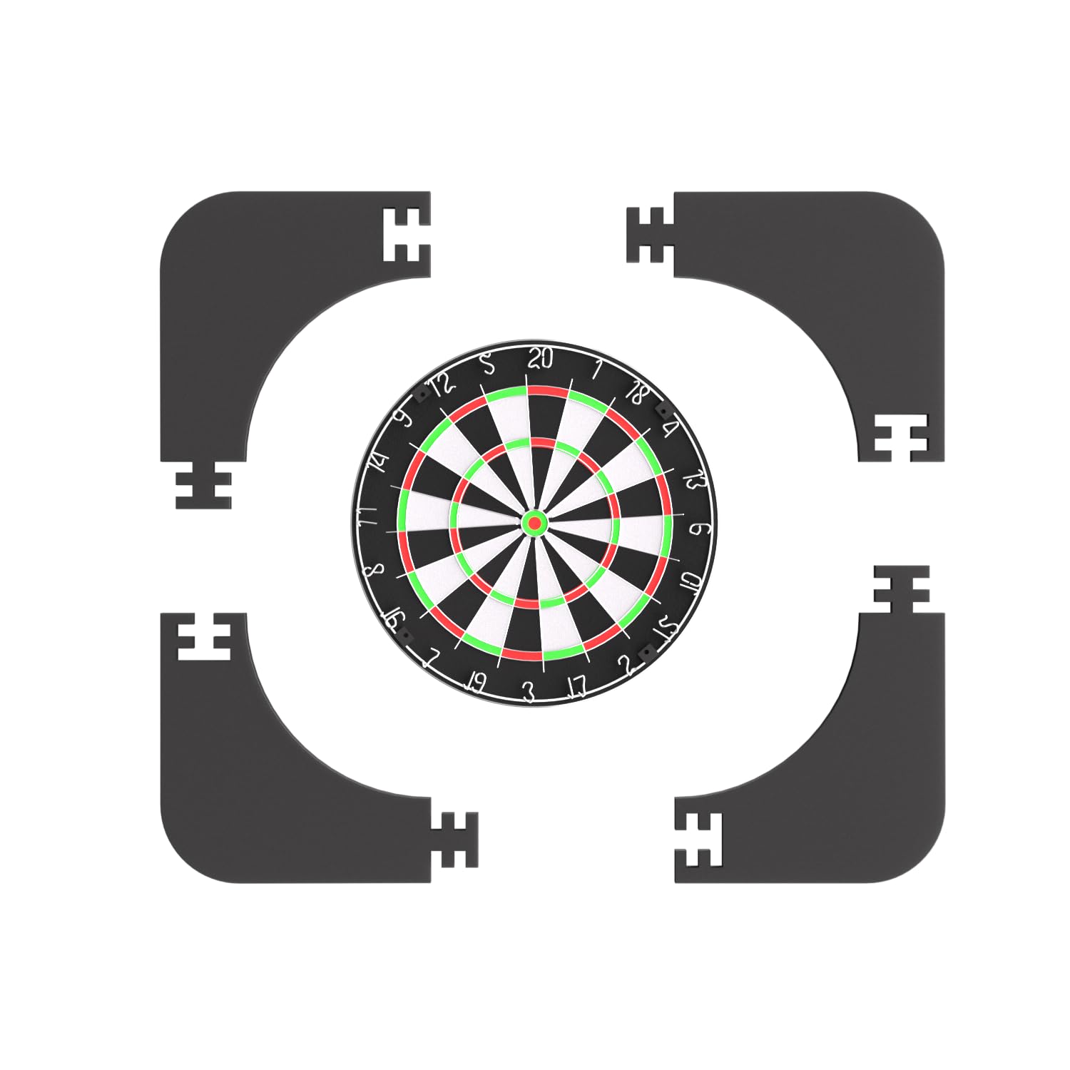 Dartscheibe Schutzring, strapazierfähiger Eva-Dartboard-Wandschutz für alle Dartboards in Standardgröße