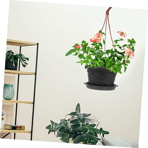 Miniatura 4 de Zerodeko 30 ganchos para macetas de plástico para colgar plantas, gancho para comedero de pájaros, gancho de cadena de 3 puntos, maceta colgante de