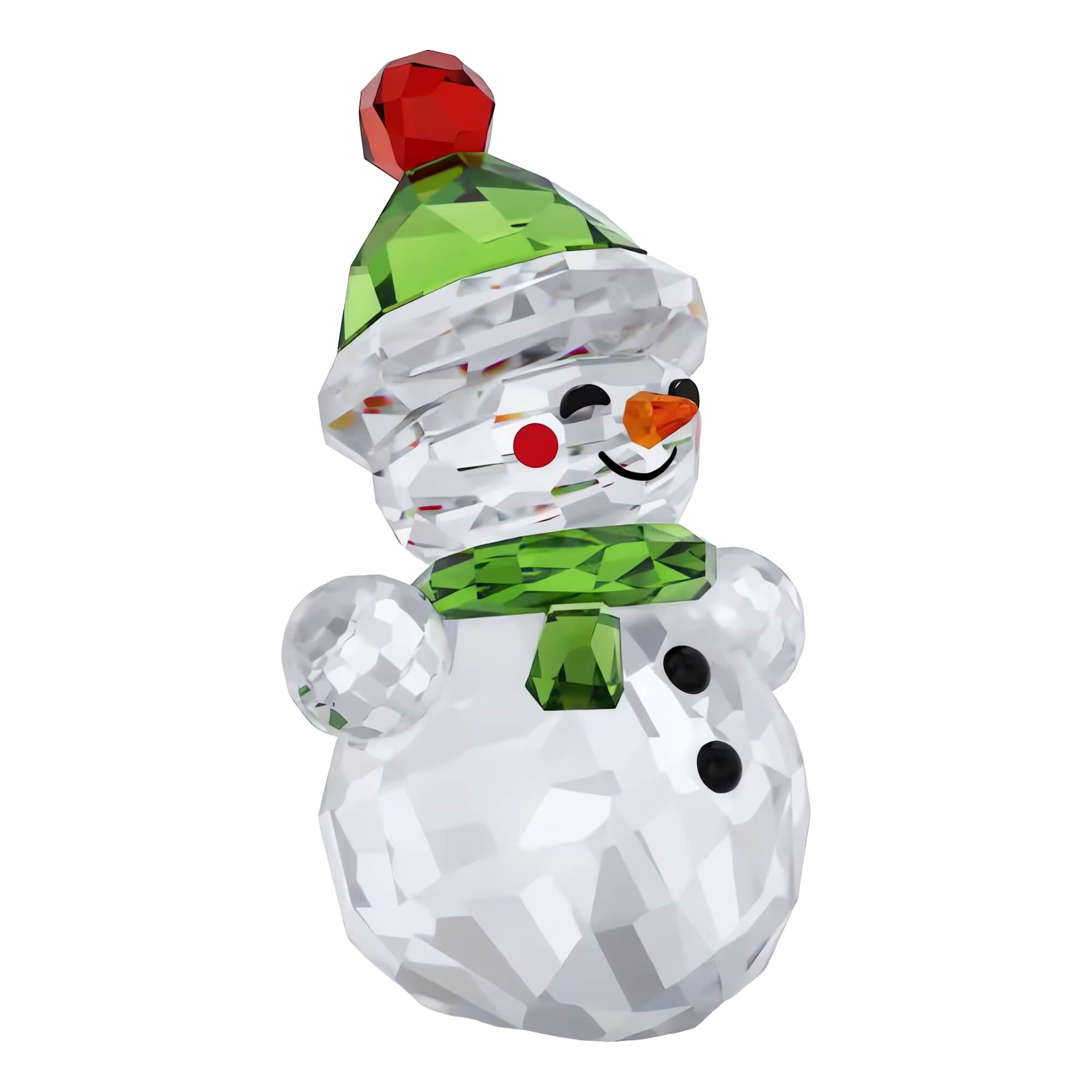 Swarovski Holiday Cheers Pupazzo di Neve Dondolino