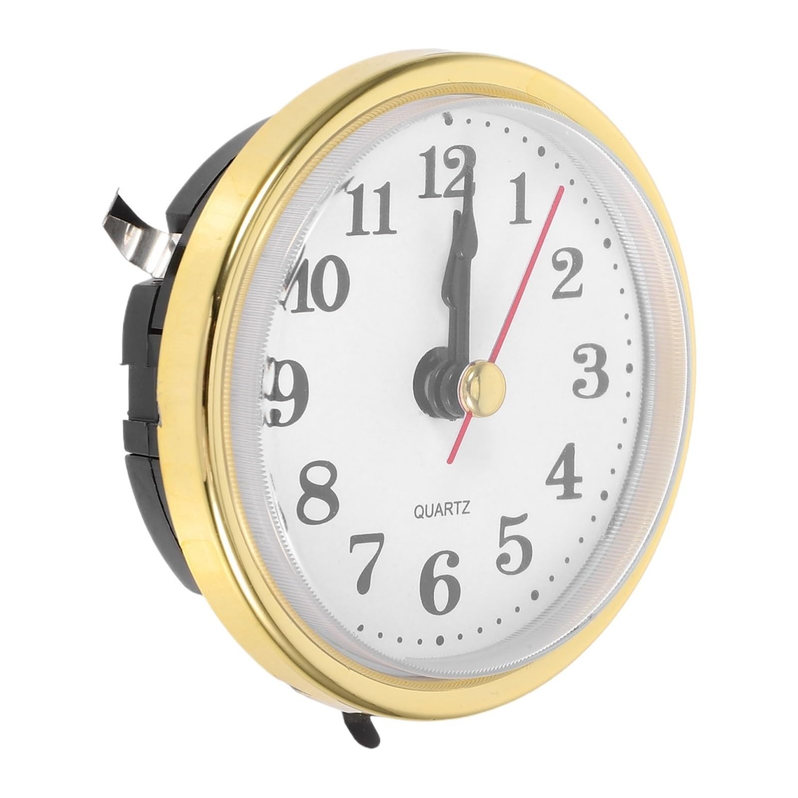 HVSYVVSRL Round Clock Insert 65Mm Quartz Movement Silent Mechanism Replacement DIY Clockmaking Parts Home Decor Quiet Operation