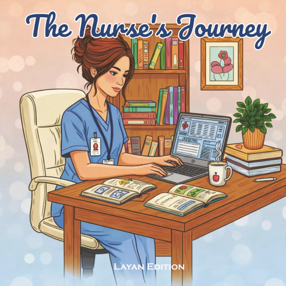 The Nurse's Journey Coloring Book for Kids: Coloring Pages About Nursing Heroes & Hospitals For Children Ages 3–8 | 8.5 x 8.5 Inches