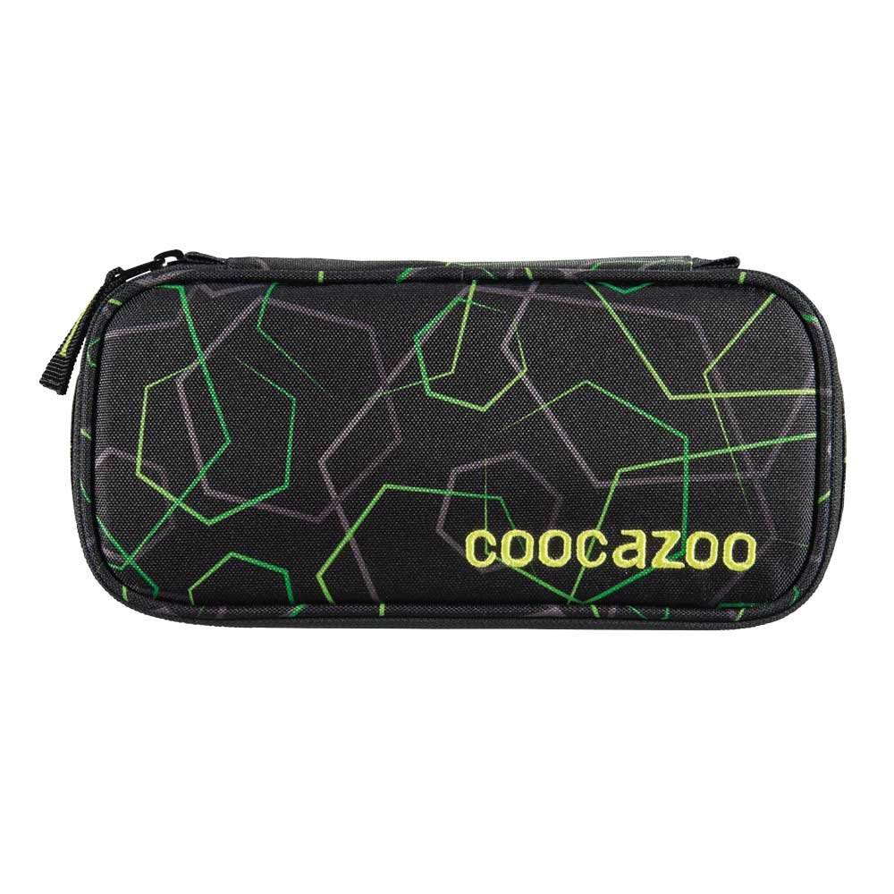 coocazoo Federmäppchen PencilDenzel, Schlamperetui, Geodreieckfach, Stundenplanfach, herausnehmbarer Stiftehalter, zusätzliches Reißverschlussfach