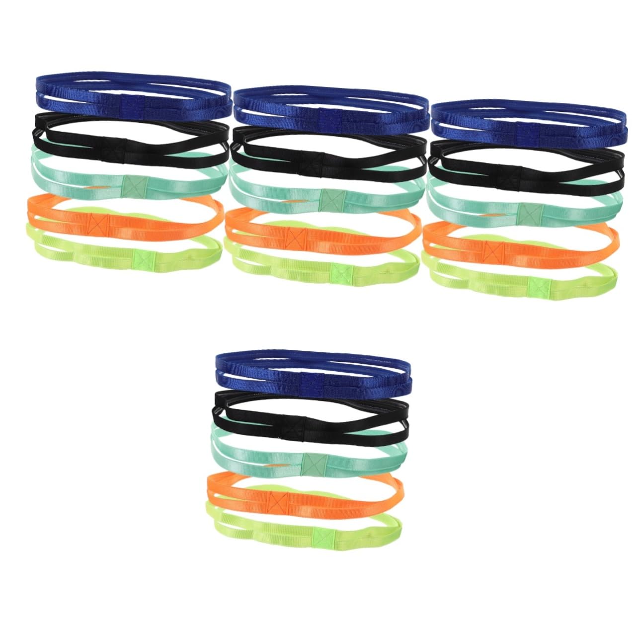 Abaodam Fasce Antiscivolo Per Yoga E Fitness Vivaci Fasce Elastiche Unisex Per Allenamenti E Attività Leggere E Traspiranti Facili Indossare E Lavabili