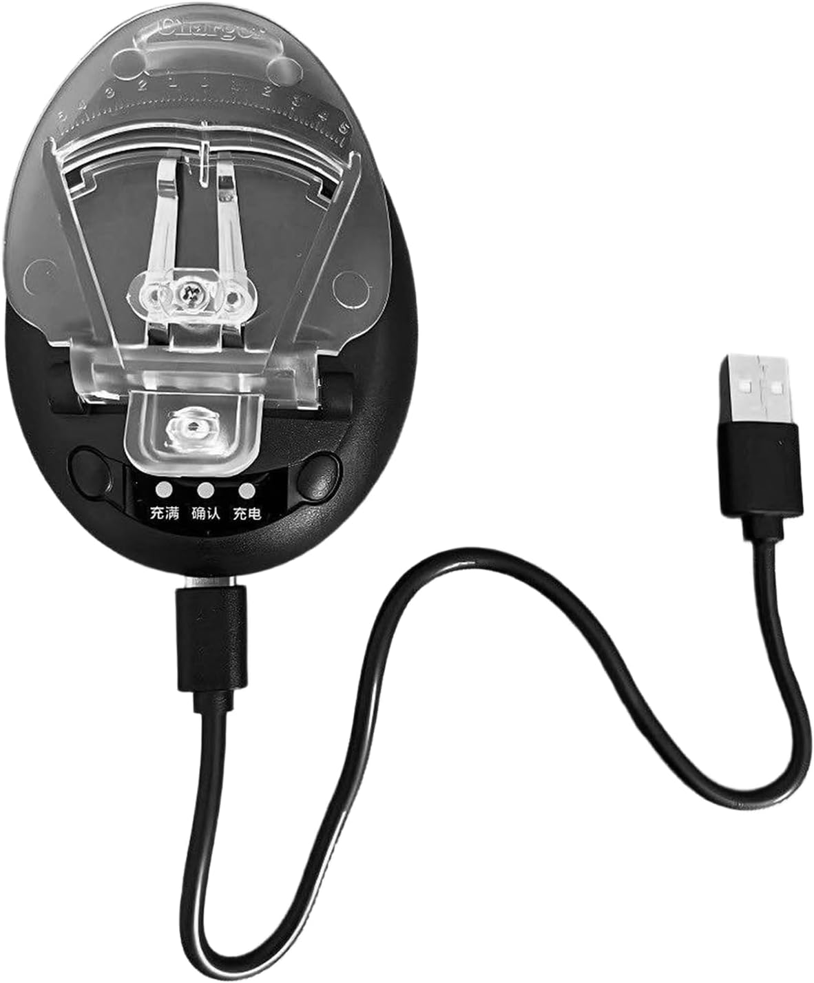 Portable Travel Charging Dock Station for 4.2V Lithium Batteries Intelligent LED Display and Auto Stop Function Camera Charging Station