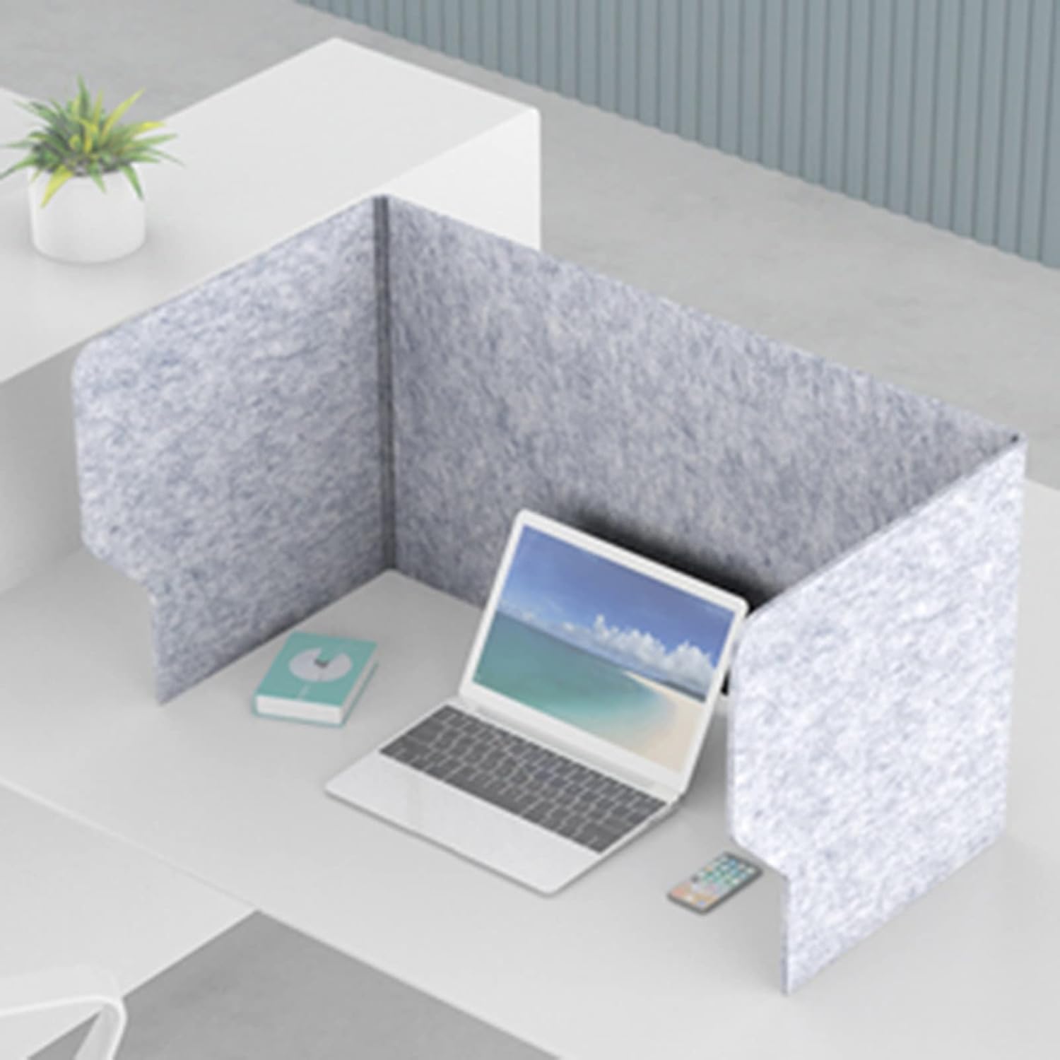 Sound Absorbing Desktop Partition,for Desk Privacy Home