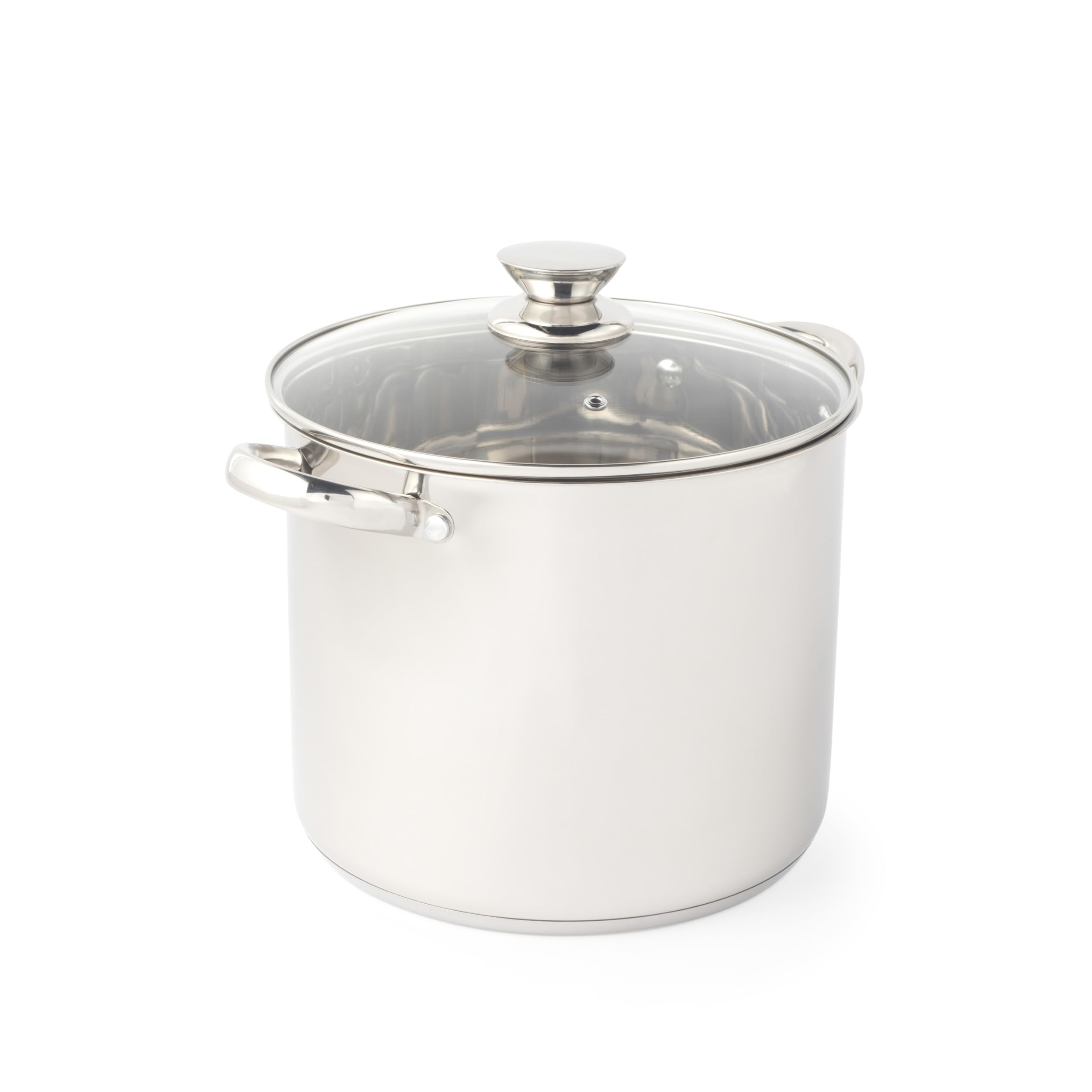Faitout Russell Hobbs pour soupes familiales marmite inox 9L à couvercle en verre