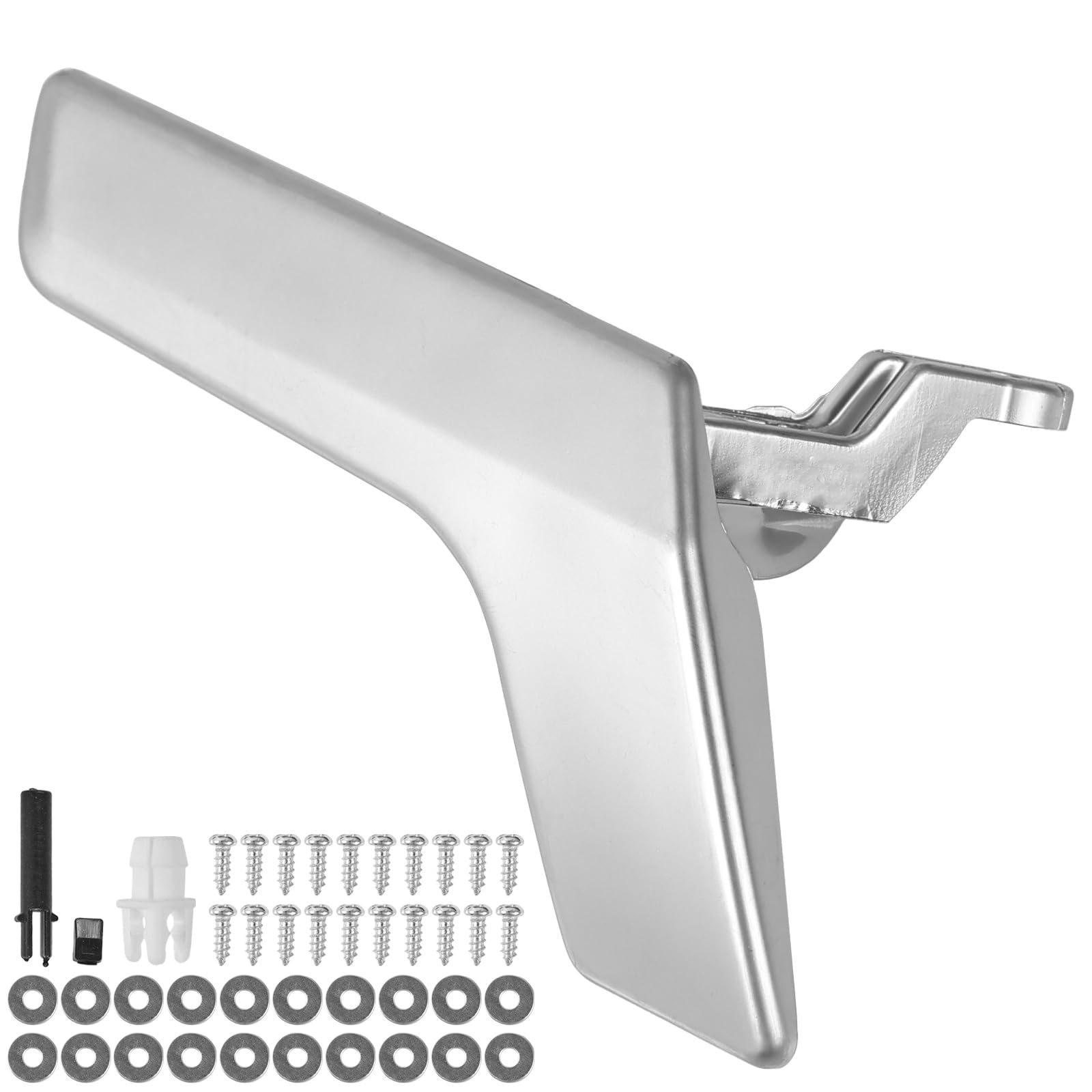 QIUYBGF Interior Door Handle Compatible with Benz for C400 2015 Left Right Interior Opening Door Handle Matte Sliver OEM: 2047201171 2047201763 2047202663