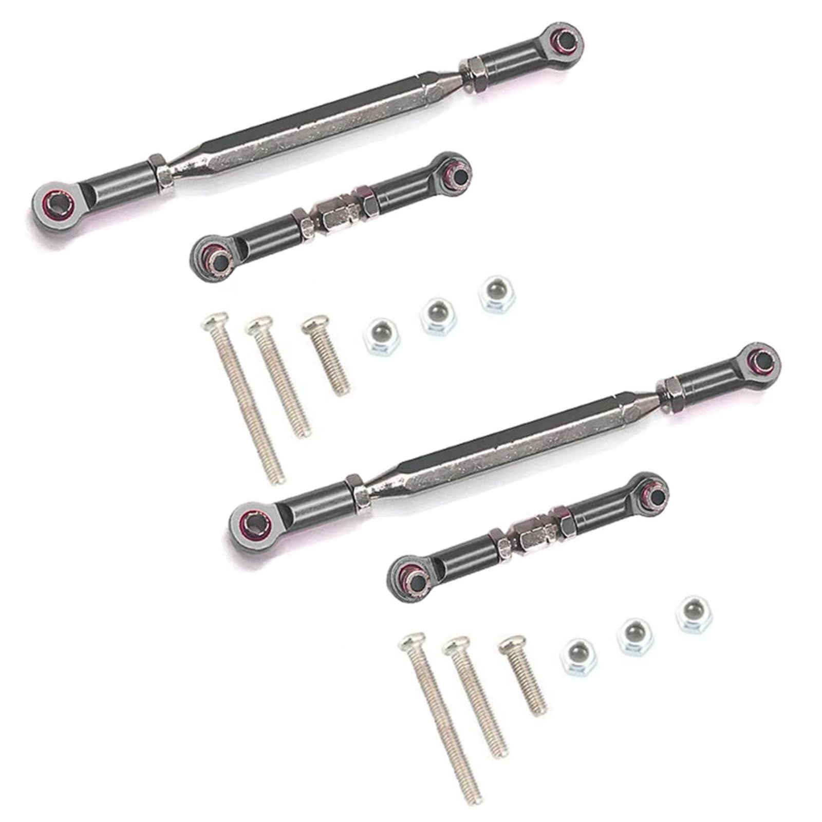 Per MN D90 D99 FJ45 1/12 RC Tiranteria Dello Sterzo In Metallo